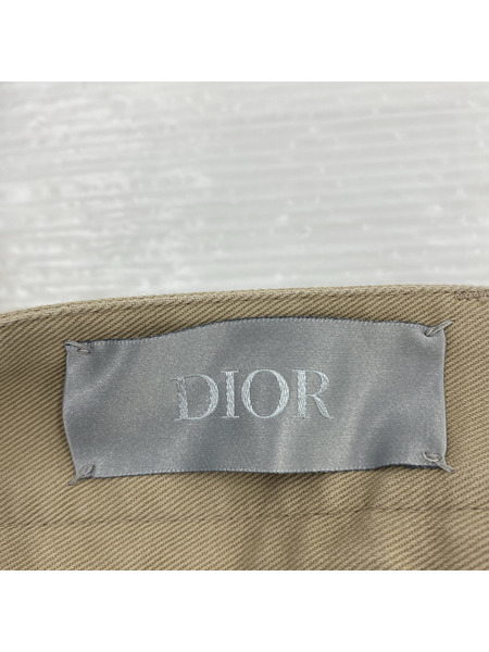 Dior homme AND SHAWN 20AW WORK PANT ダブルニーワークパンツ 54 ベージュ