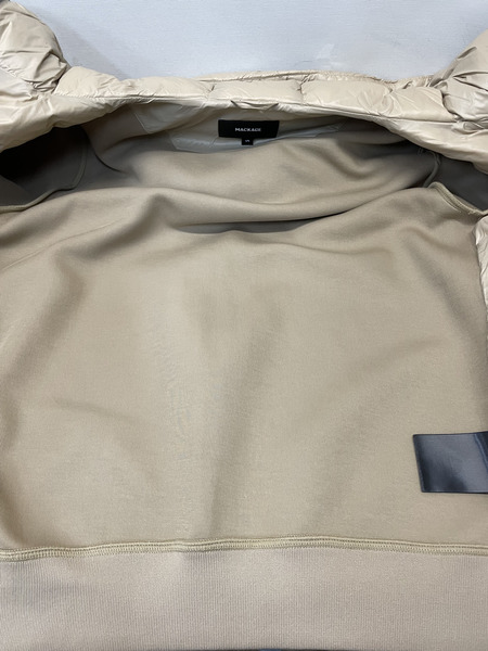 Mackage 25AW FRANK-R 袖切替 ライトダウンジャケット L ベージュ