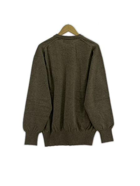 COMME des GARCONS ニット・セーター 茶系 ウール ナイロン