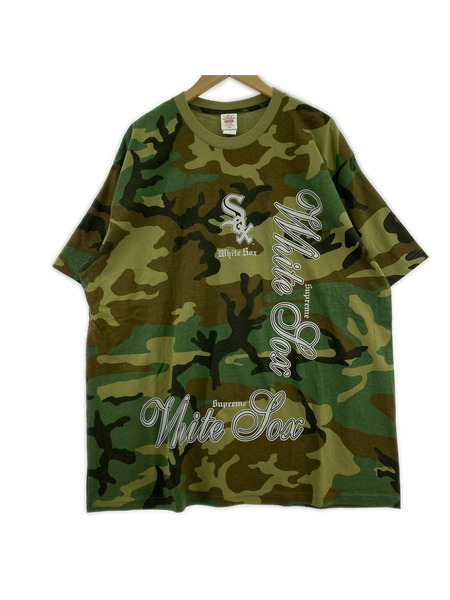 Supreme 25AW MLB Teams Sox Tee Camo XXL カモ
