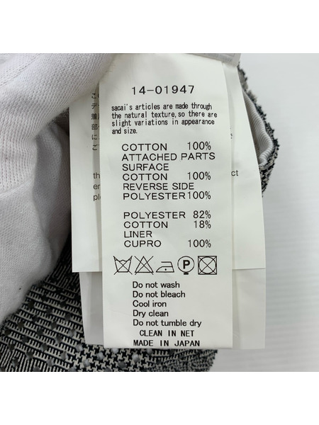 Sacai ミニスカート グレンチェック[値下]