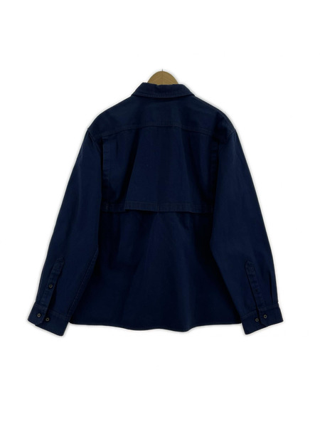 Acne Studios ジャケット マルチポケットワークシャツジャケット 紺[値下]