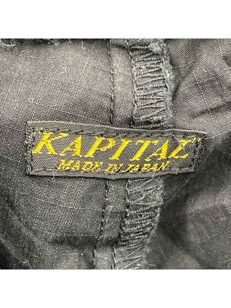 KAPITAL パンツ シモキタジャンボパンツ 黒 M
