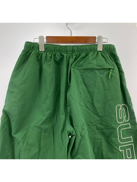 Supreme パンツ Spellout Embroidered Track Pant グリーン
