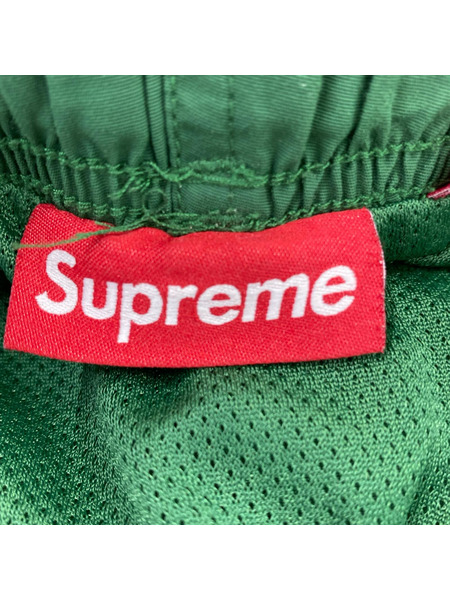 Supreme パンツ Spellout Embroidered Track Pant グリーン