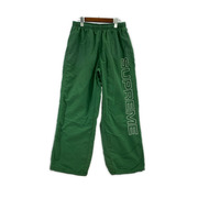 Supreme パンツ Spellout Embroidered Track Pant グリーン