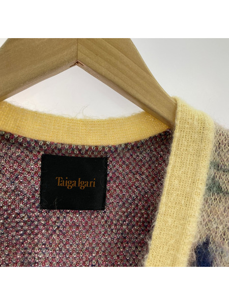 . カーディガン Taiga lgari モヘアウールアクリル（M)