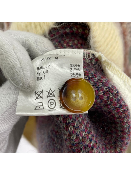 . カーディガン Taiga lgari モヘアウールアクリル（M)