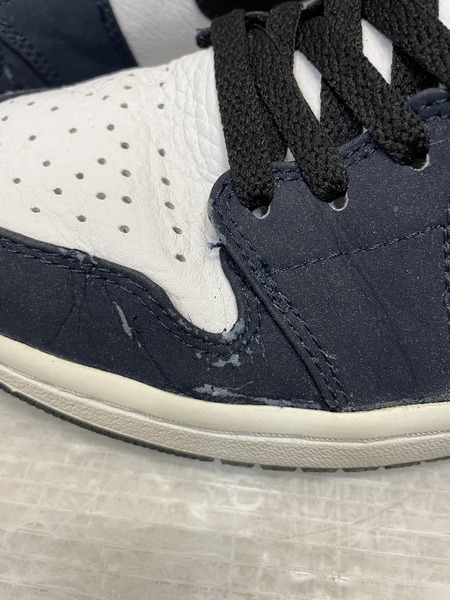 NIKE 鑑賞用 Jordan1 Retro Low 2004 MidnightNavy 27.5cm 309192-101