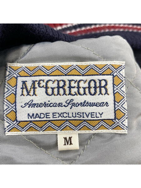McGREGOR ジャケット 袖レザースタジャン