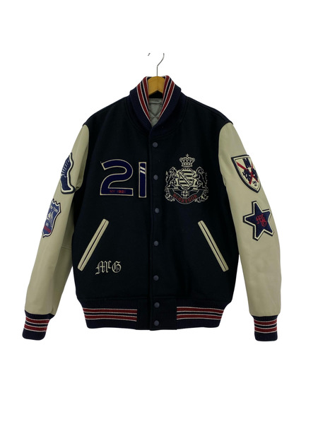 McGREGOR ジャケット 袖レザースタジャン