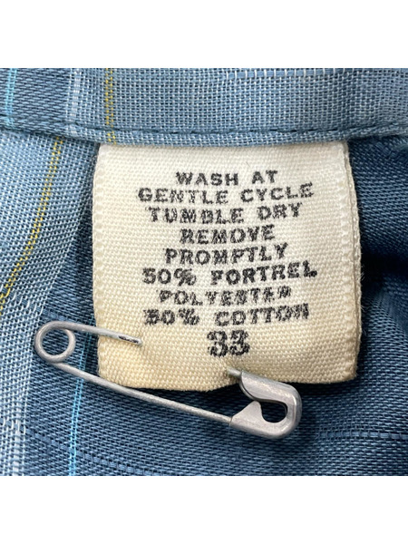 OLD・VINTAGE 長袖シャツ 60s ARROW チェックシャツ 15ハーフ