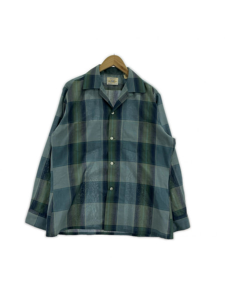 OLD・VINTAGE 長袖シャツ 60s ARROW チェックシャツ 15ハーフ
