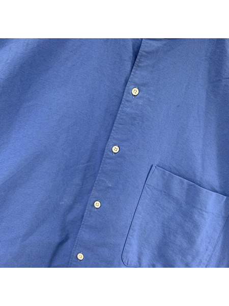 graphpaper 22AW Oxford L/S Oversized Band Collar Shirt F