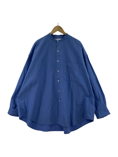 graphpaper 22AW Oxford L/S Oversized Band Collar Shirt F