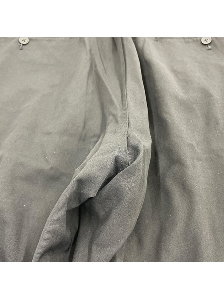 YohjiYamamotoPOURHOMME シワギャバウールゴムPイージーパンツ 5 ブラック