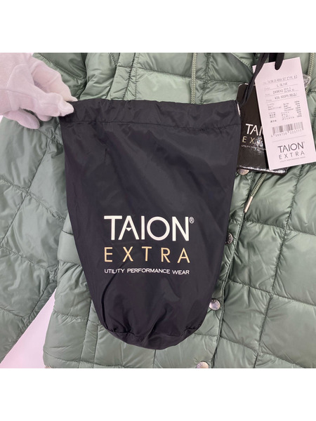 ダウンジャケット TAION-EX-W06A SET/S/L.OLIVE