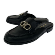 靴 フェラガモ ガンチーニ ミュール