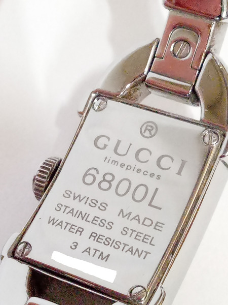 GUCCI/バングルウォッチ/6800L/シェリーライン/バンブー[値下]