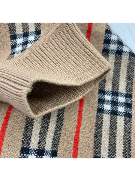 BURBERRY ニット・セーター ノバチェッククルーネックニット S