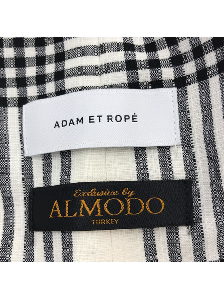 Adam et Rope' オールインワン・サロペット チェック[値下]