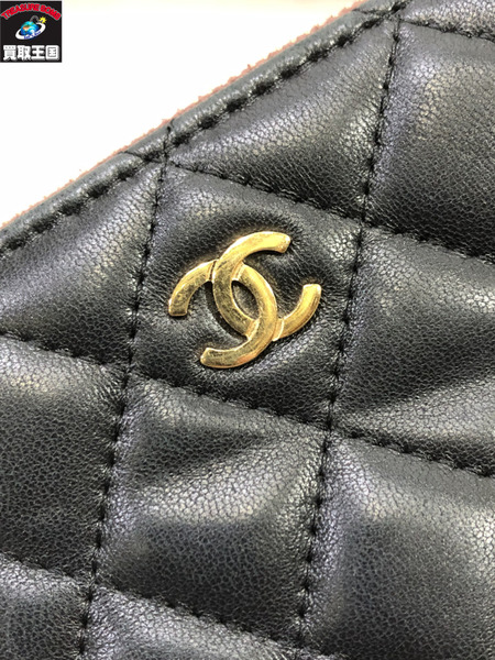 CHANEL/マトラッセ/コスメポーチ/黒[値下]