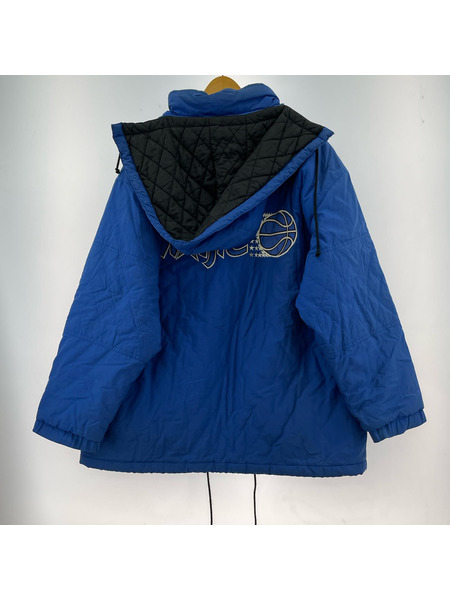 NBA OLD 中綿ジャケット L BLU