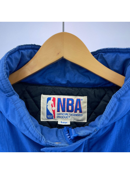 NBA OLD 中綿ジャケット L BLU