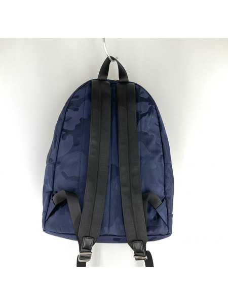 MICHAEL KORS リュックサック・バックパック カモ柄 ネイビー