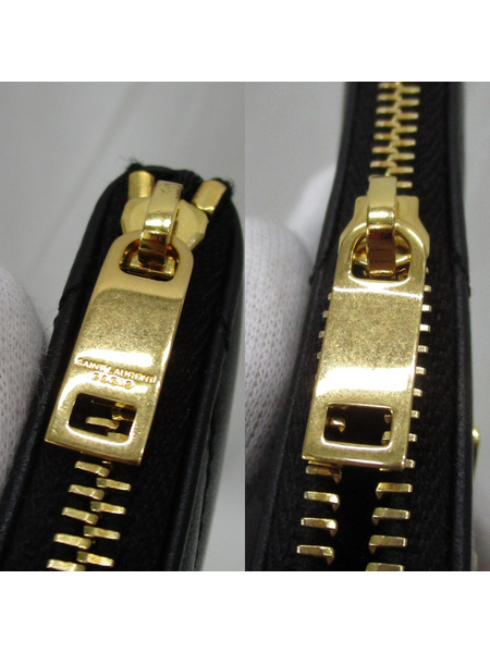 キーケース・キーリング saint laurent モノグラムキーポーチ 黒