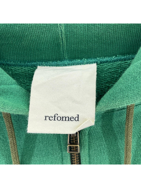 パーカー(ジップアップ) refomed KINCHAKU ZIPUP HOODIE 2