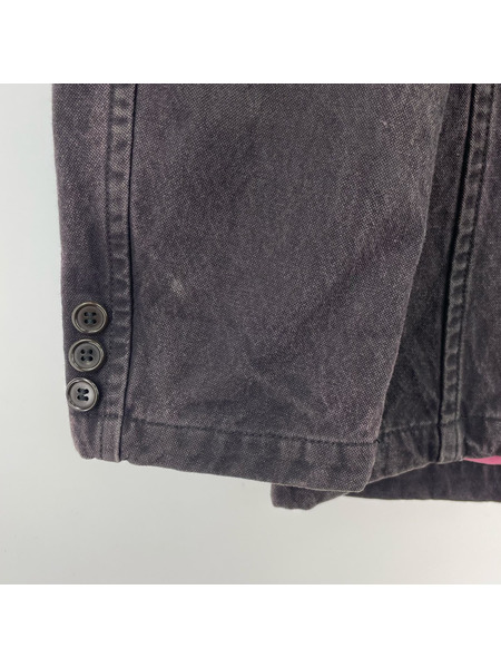 COMME des GARCONS テーラードジャケット・ブレザー HOMME ダック生地 製品染メ