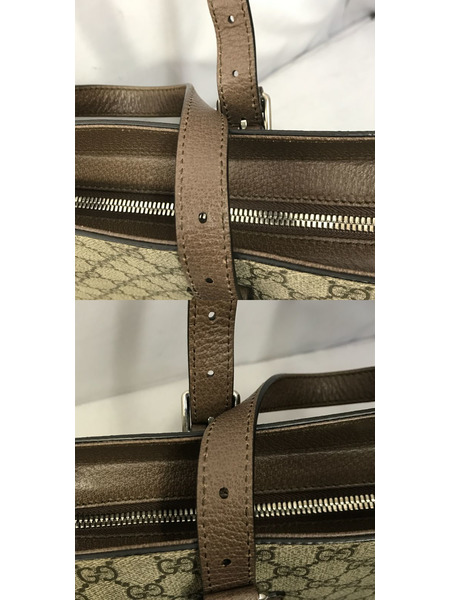 ハンドバッグ GGスプリーム レザーディティール PVC