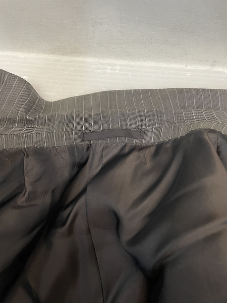 GUCCI ストライプセットアップスーツ グレー