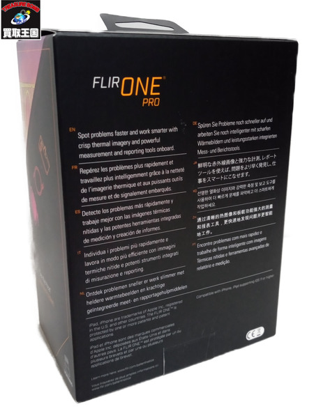 FLIR ONE PRO 赤外線サーモグラフィーカメラ