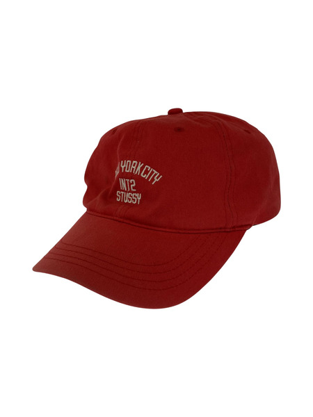 STUSSY 90s NEW YORK CITY キャップ 赤[値下]