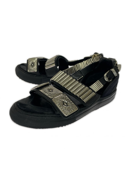 TOGA PULLA シューズ × CITYSHOP サンダル 38 ブラック