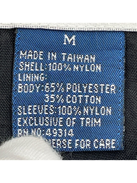 90s champion nylon pullover OHIO 緑 M