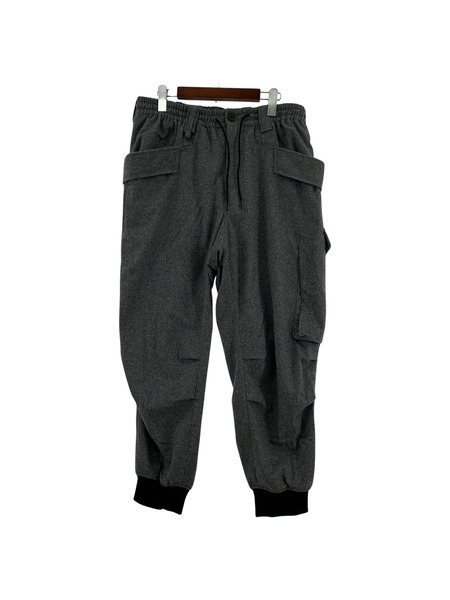 Y-3 パンツ CLASSIC WOOL FLANNEL CARGO PANTS (M)[値下]