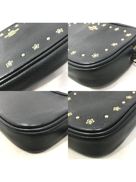 COACH レザーショルダーバッグ