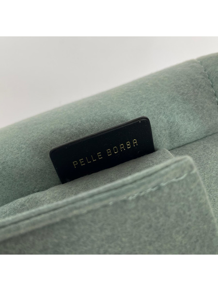 ハンドバッグ pelle borsa パンチング