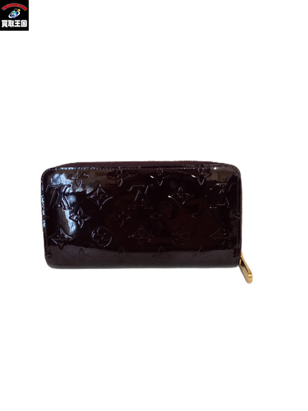 LOUIS VUITTON 長財布 M93522 ジッピーウォレット モノグラムヴェルニ