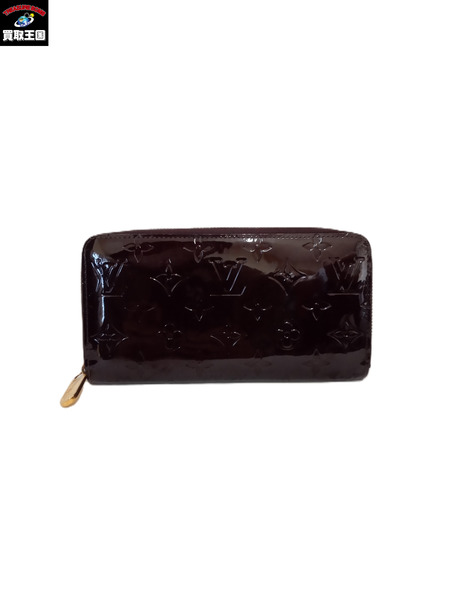 LOUIS VUITTON 長財布 M93522 ジッピーウォレット モノグラムヴェルニ