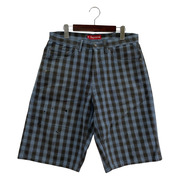 Supreme plaid baggy short