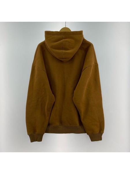 IDEASWAM Snake Logo Hoodie L ブラウン[値下]