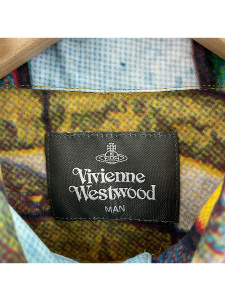 Vivienne Westwood MAN PICCADILLY CIRCUS FLAP OUTWEAR SHIRT