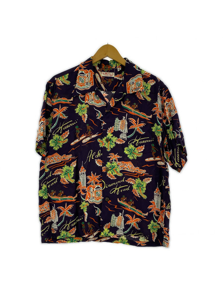 SUN SURF 半袖シャツ SS38313/pup/M