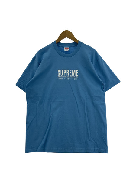 Supreme Paris Tee bright Blue｜商品番号：2100220043837 - 買取王国  