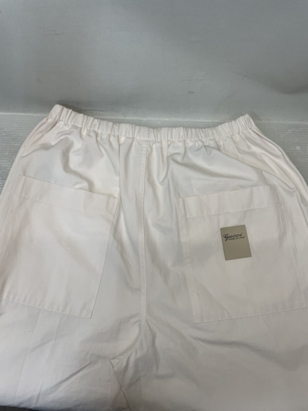 GUCCI 24SS コットンポプリン オーバースケーターパンツ 48 