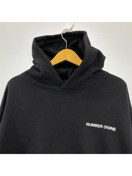 NUMBER (N)INE パーカー（ジップアップ） ×COMMON BASE BLK L